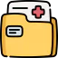 Medical folder icon 64x64