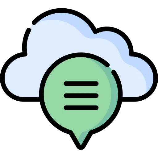 Cloud computing Ikona