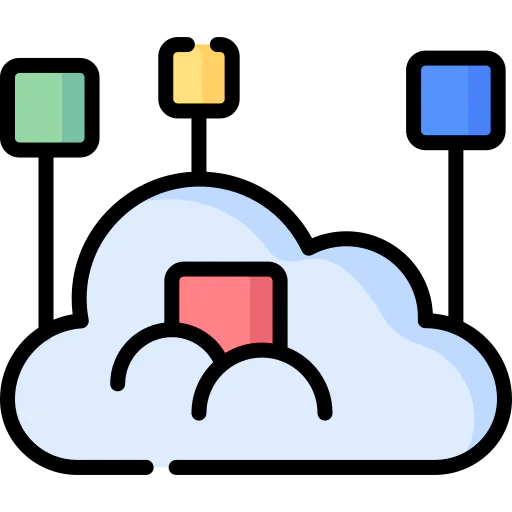 Cloud computing Ikona