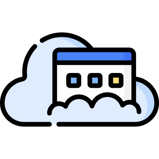 Cloud computing icône