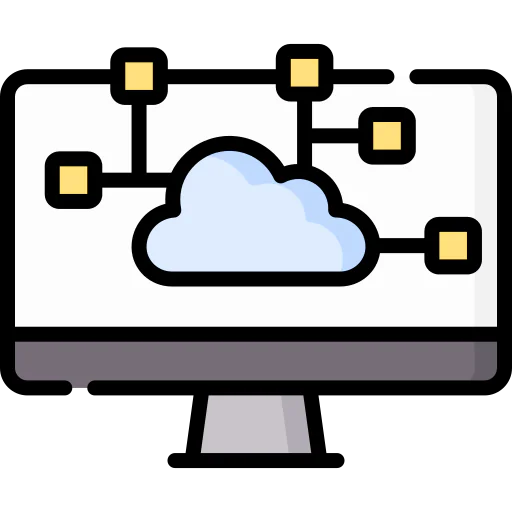 Cloud computing icône