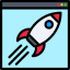 Rocket icon 64x64