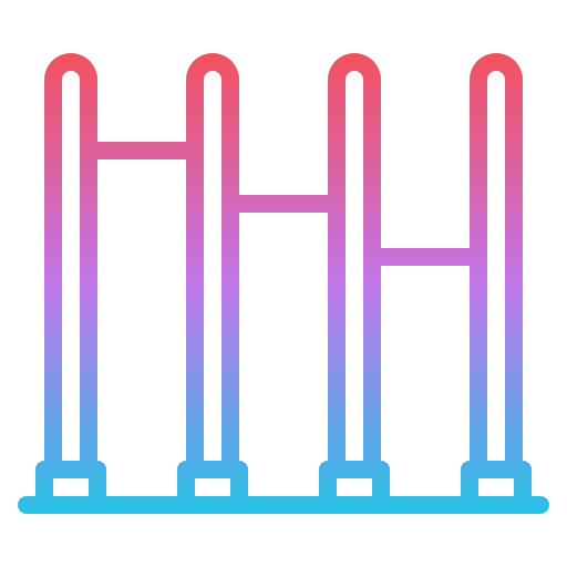 Pull up bar icon