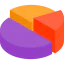 Pie chart icon 64x64