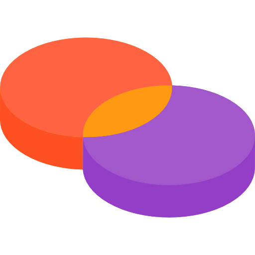 Venn diagram icon