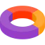 Pie chart icon 64x64
