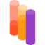 Bar chart icon 64x64