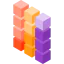 Bar chart icon 64x64