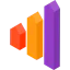 Bar chart icon 64x64