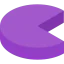 Pie chart icon 64x64