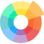 Color wheel icon 64x64