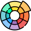 Color wheel icon 64x64