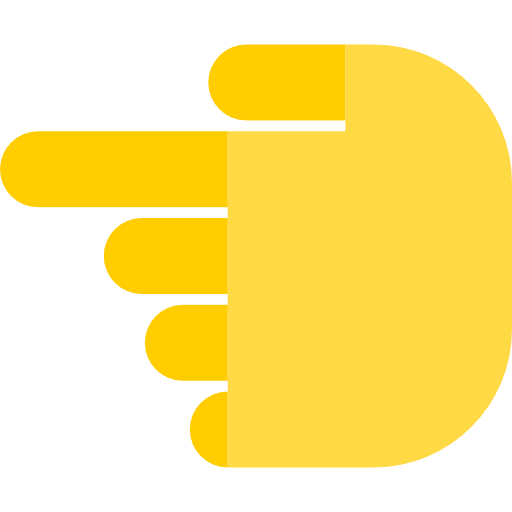 Pointing left 图标