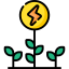Green energy icon 64x64