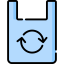 Recycled Plastic Bag icon 64x64