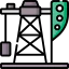 Oil mining icon 64x64