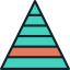 Pyramid chart Ikona 64x64