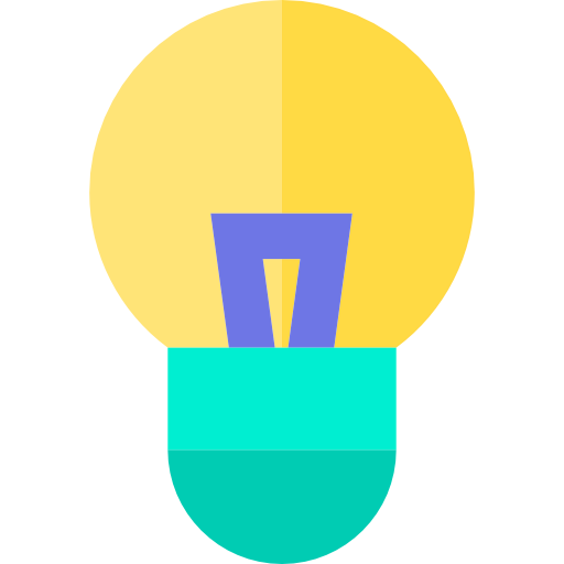 Light bulb ícono