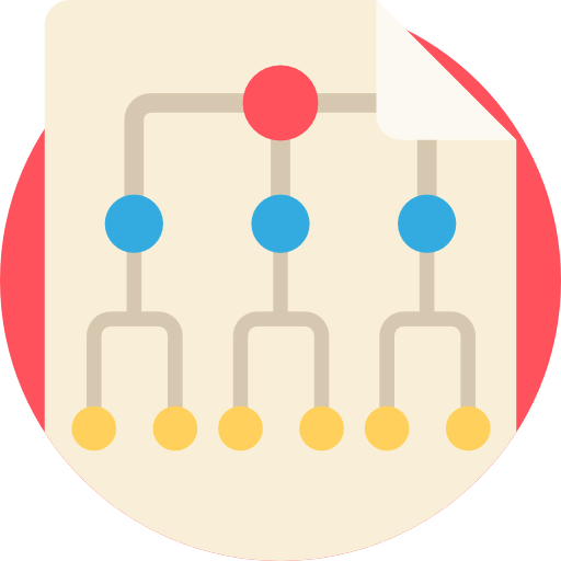 Hierarchical structure іконка