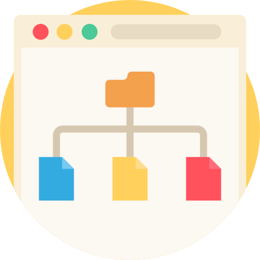 Hierarchical structure icon