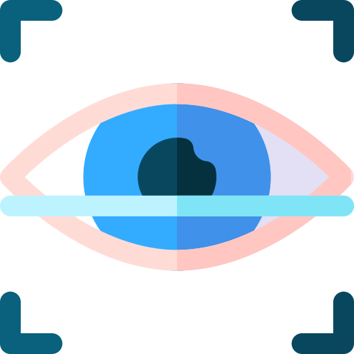 Eye scan icon
