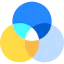 Circular diagram biểu tượng 64x64