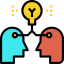 Knowledge transfer icon 64x64
