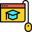 Online learning icon 64x64