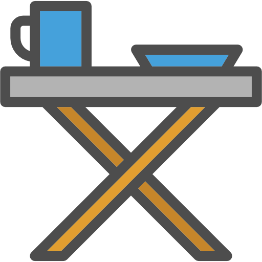 Camp table icon