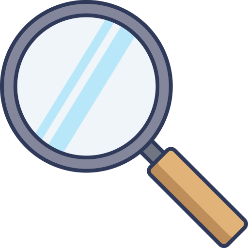 Magnifying glass icon