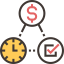 Time is money icon 64x64