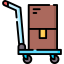 Trolley cart icon 64x64