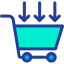 Shopping cart icon 64x64
