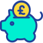 Piggy bank icon 64x64