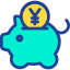 Piggy bank icon 64x64