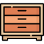 Chest of drawers icon 64x64