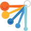 Measuring spoons icon 64x64