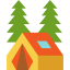 Camping Ikona 64x64