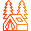 Camping icon 64x64