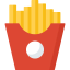 French fries icon 64x64