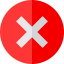 Cancel ícono 64x64