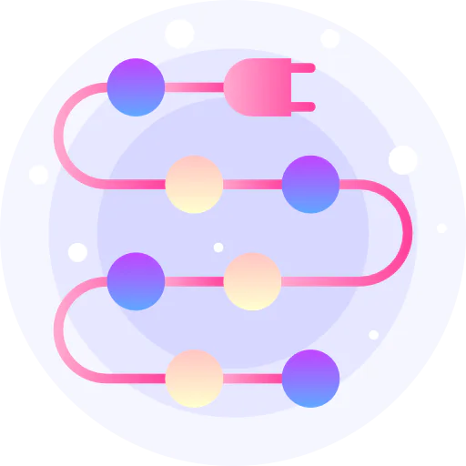String lights icon