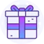 Gift box icon 64x64