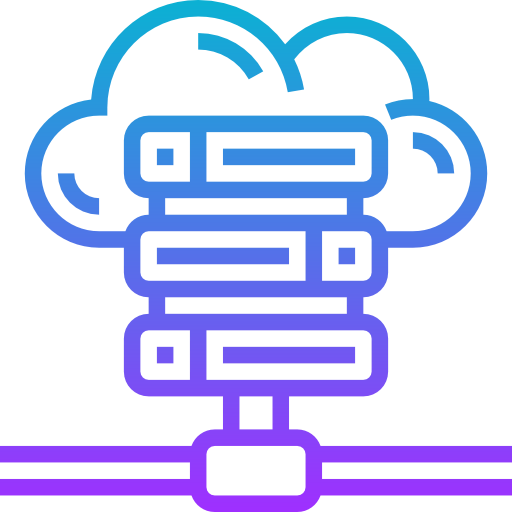 Cloud server icon