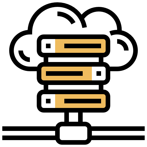 Cloud server icon