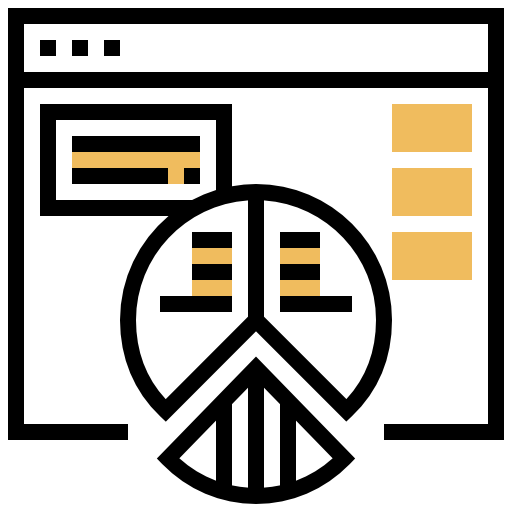 Pie chart icon