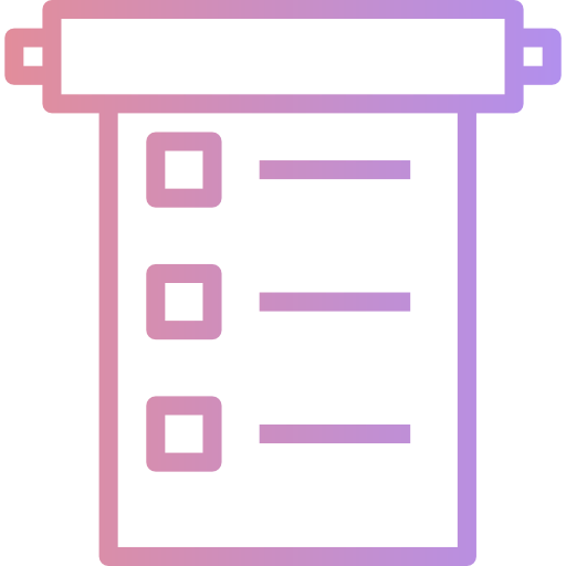 Check list ícono