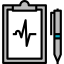 Medical report Symbol 64x64