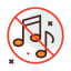 No music Ikona 64x64