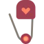 Safety pin icon 64x64